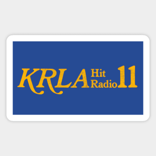 1110 AM KRLA /// LA Rock Radio Station Magnet